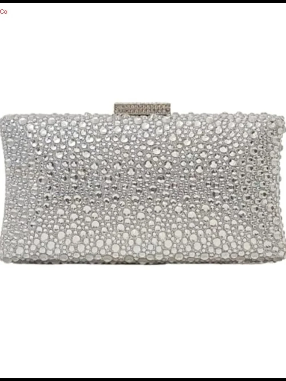 Sparkly Crystal Clutch Elegant Rhinestone Evening Bag with 2 Detachable Chains